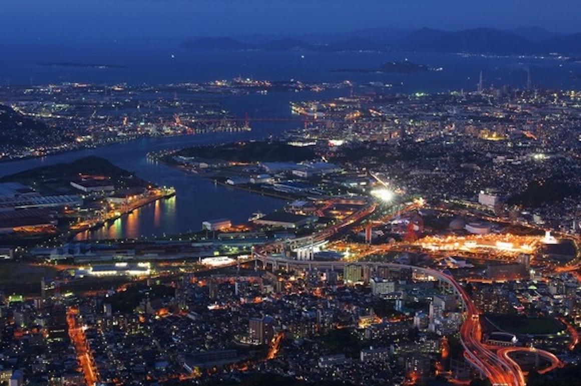 皿倉山からの夜景